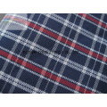 polyester Yarn-dyed checked tissu